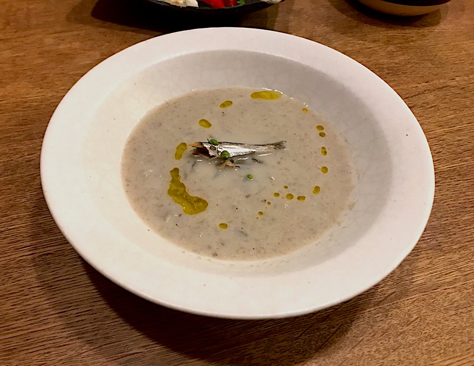 いりこと牛蒡のスープ
