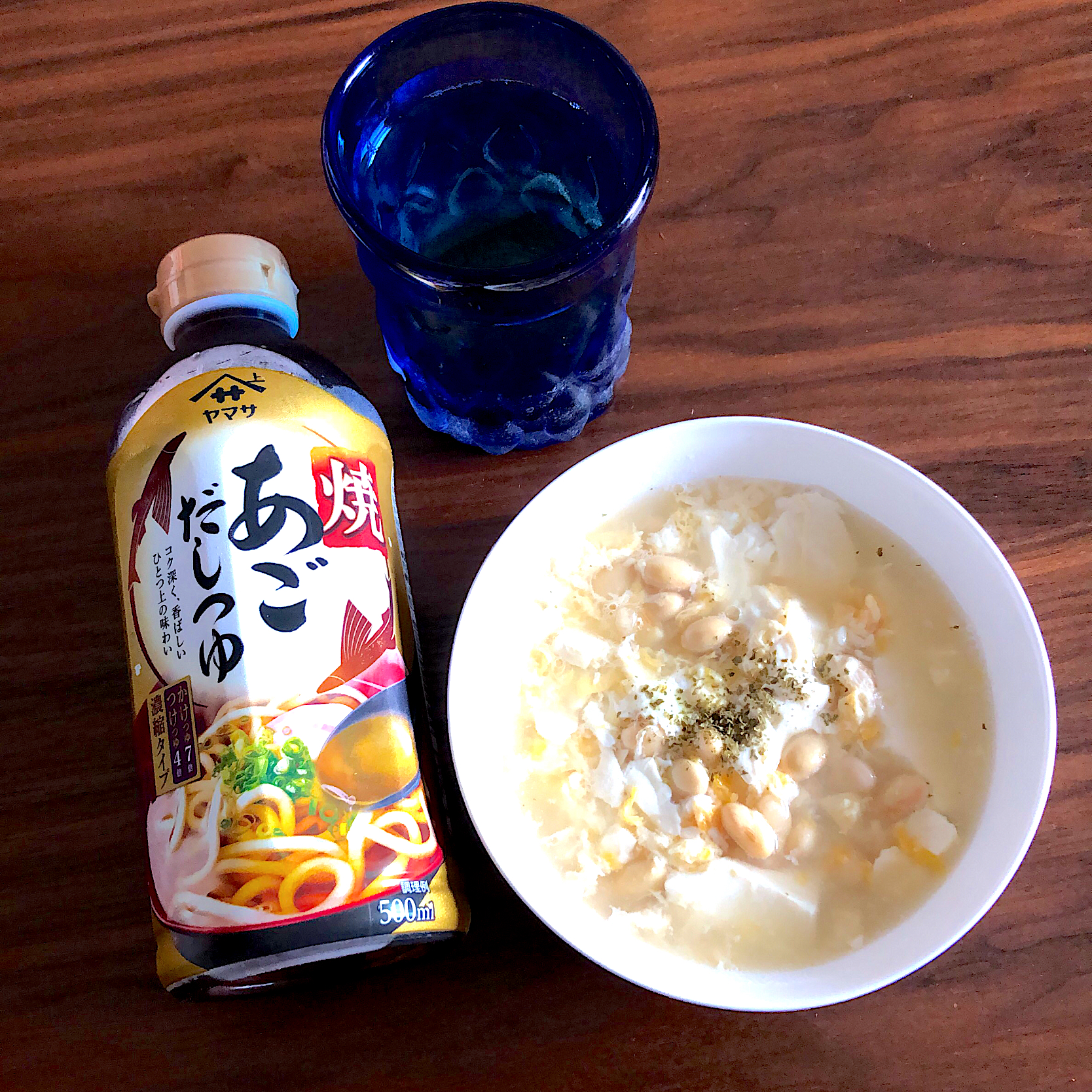 沖縄 ゆし豆腐風スープ