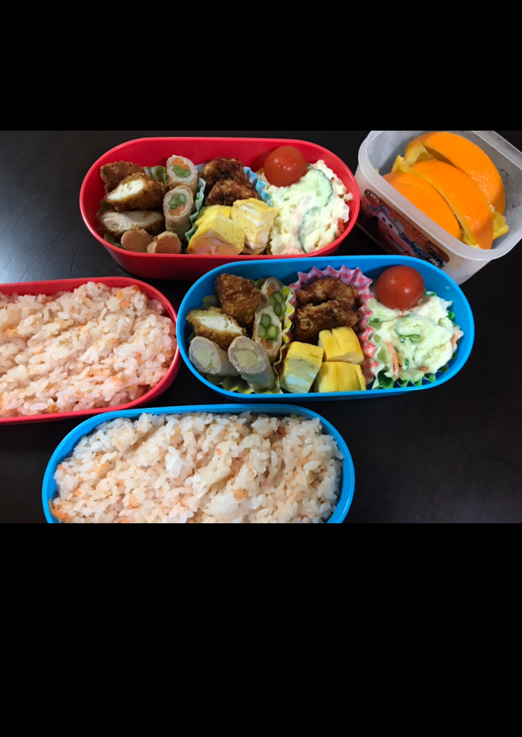 シャケ弁当