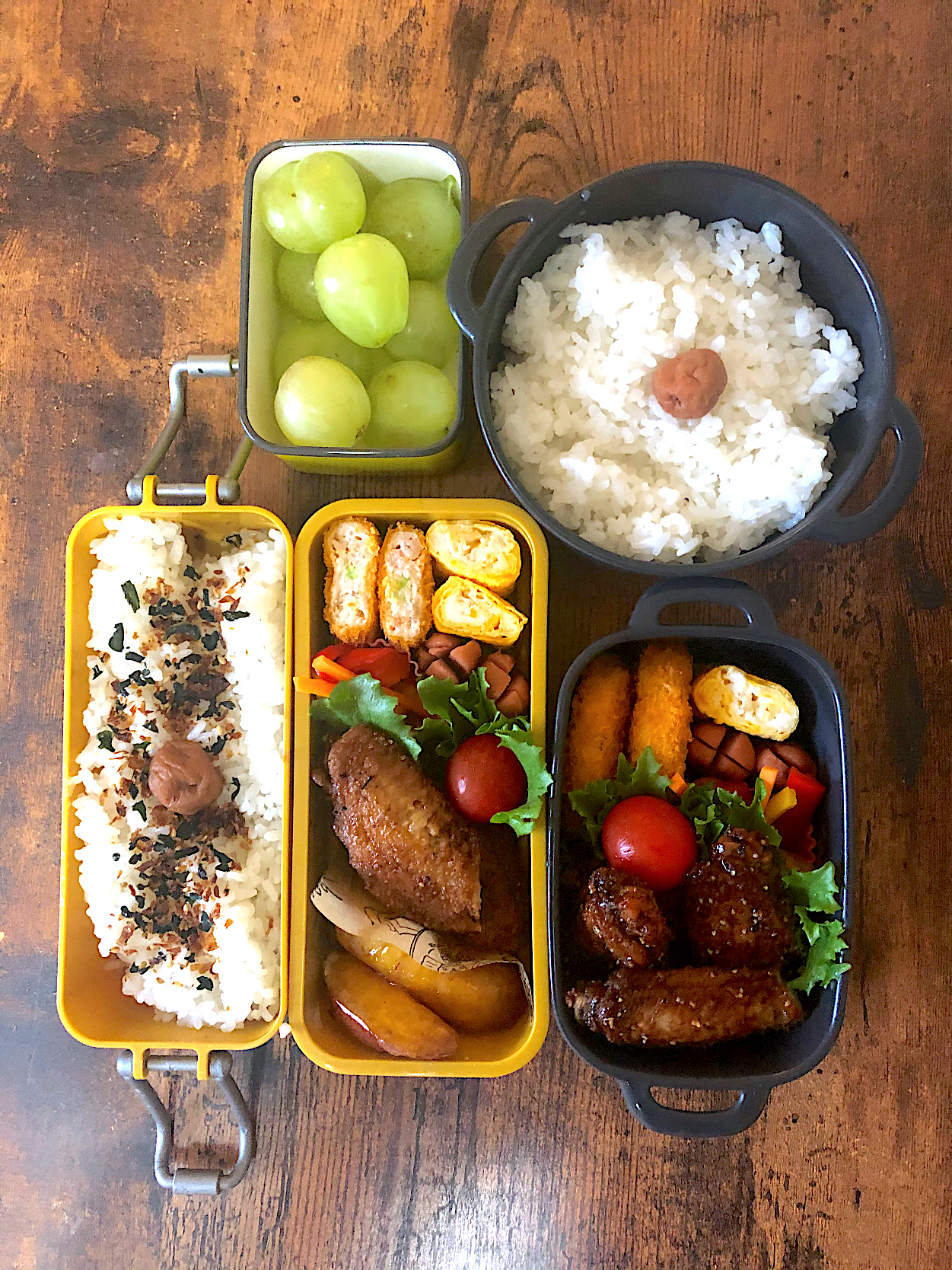 2019.10.17 息子・娘弁当⭐️