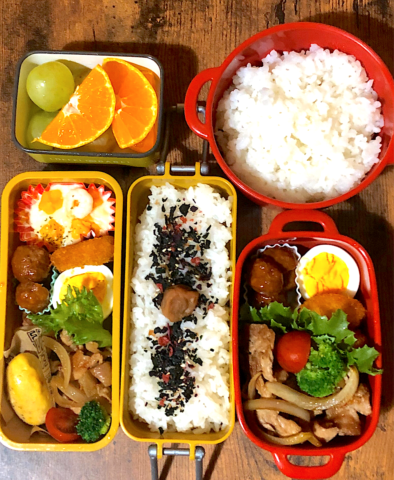 2019.10.18 息子・娘弁当⭐️