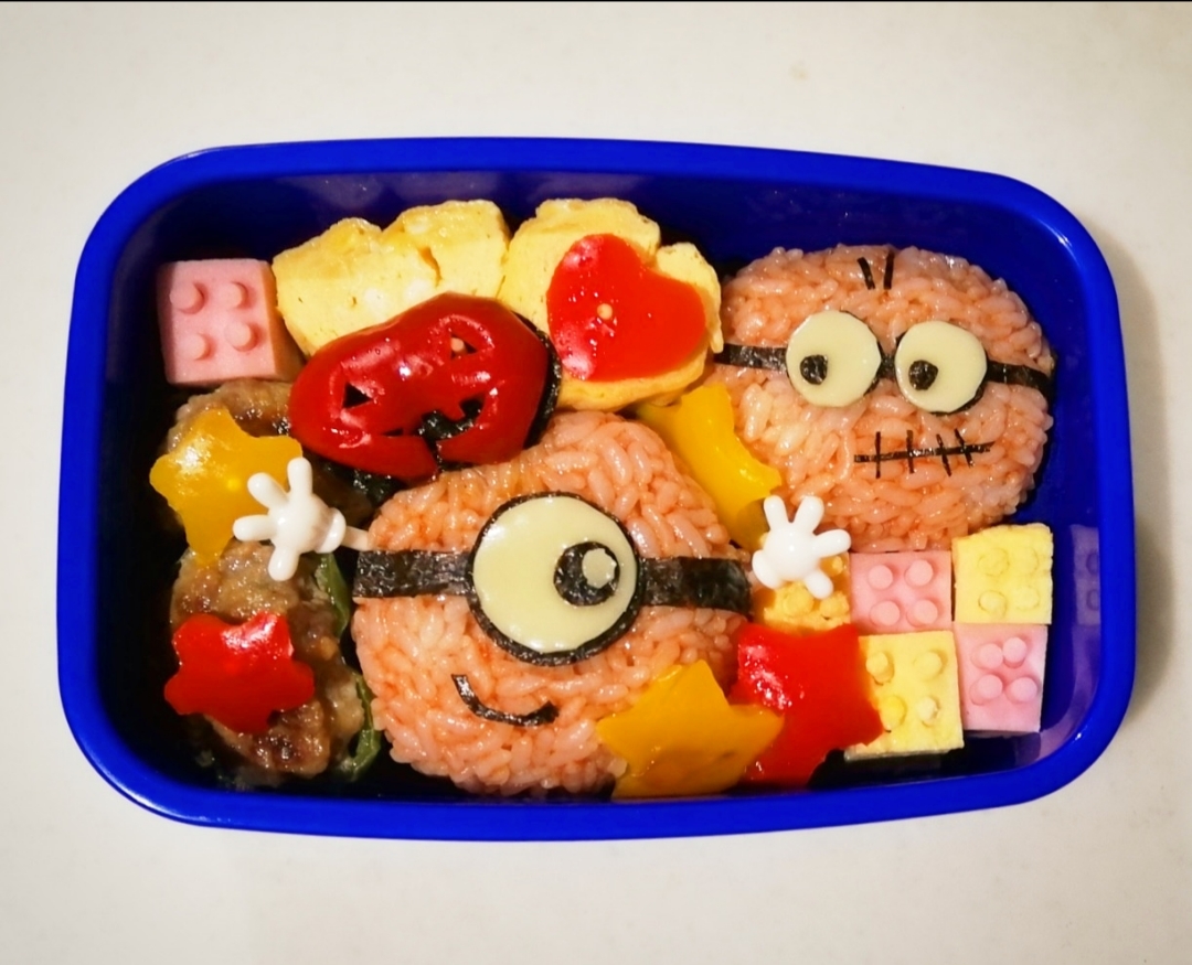 ハロウィンミニオン弁当