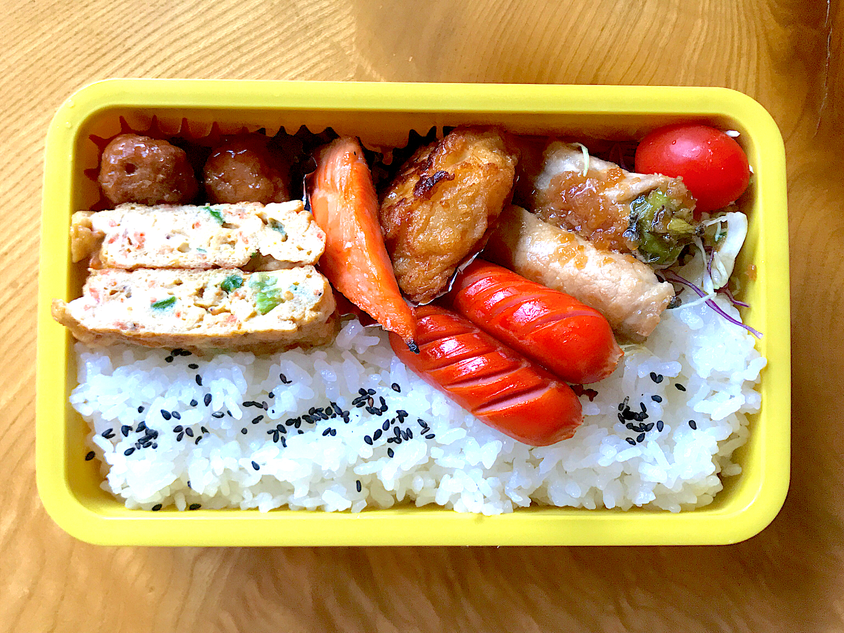 高校生男子今日のお弁当2019/10/21