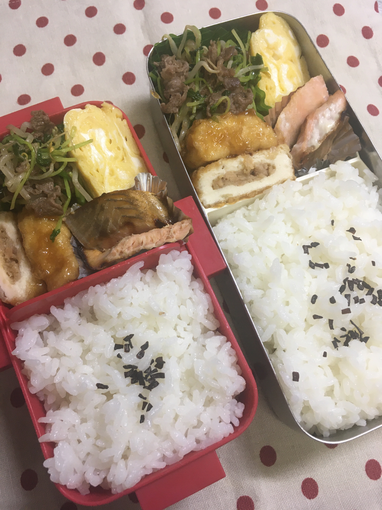 10月21日　週の始まり弁当?