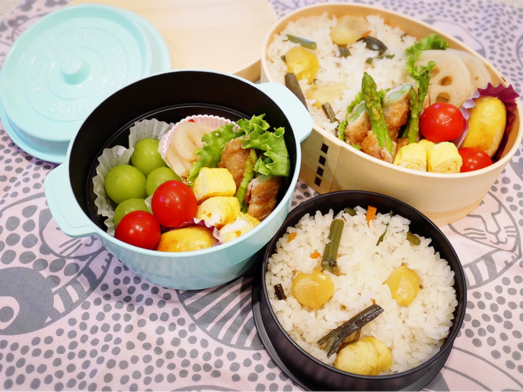 19/10/23 父娘弁当♪