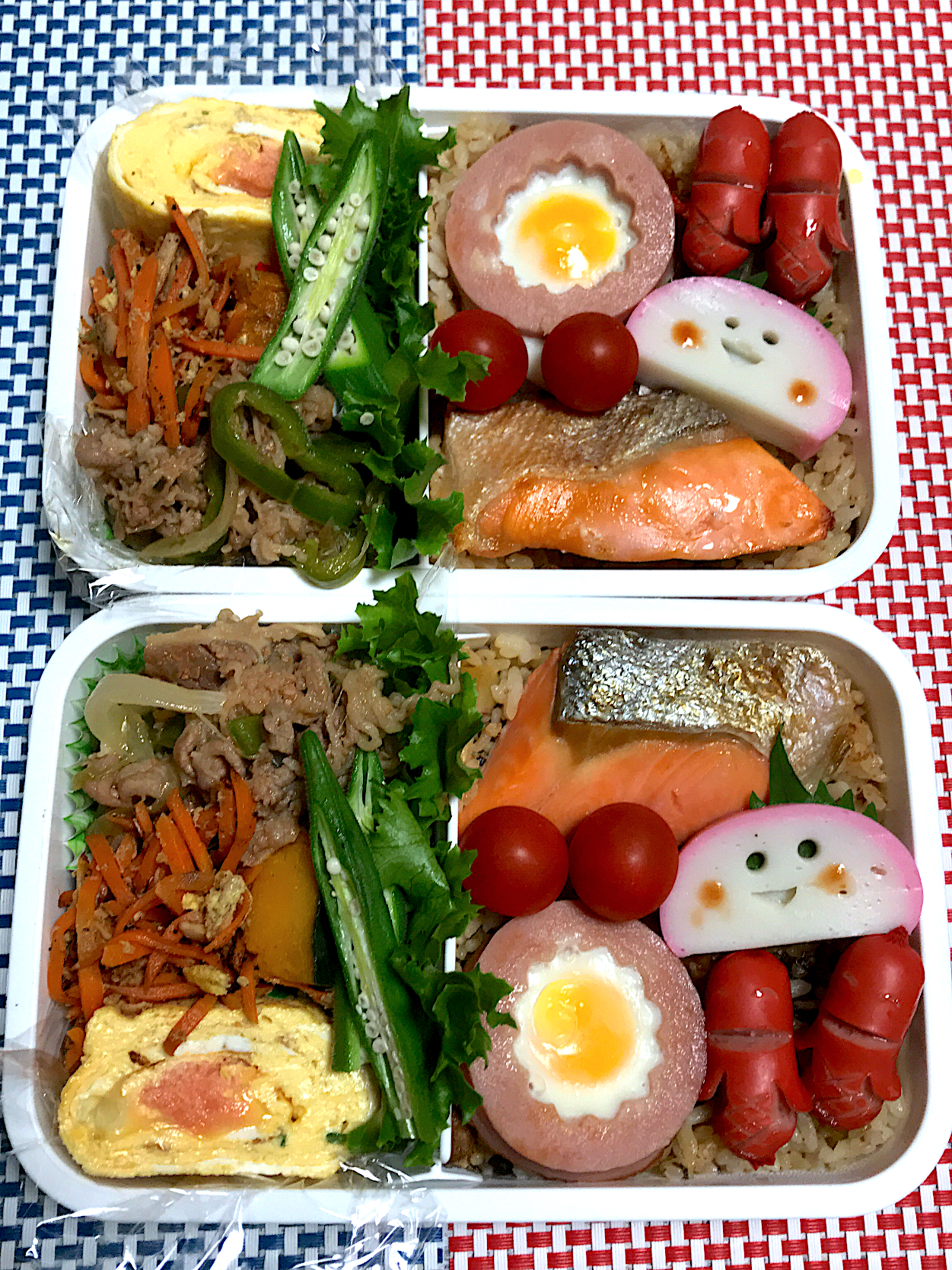 2019年10月24日　ムスコ＆オレ弁当♪