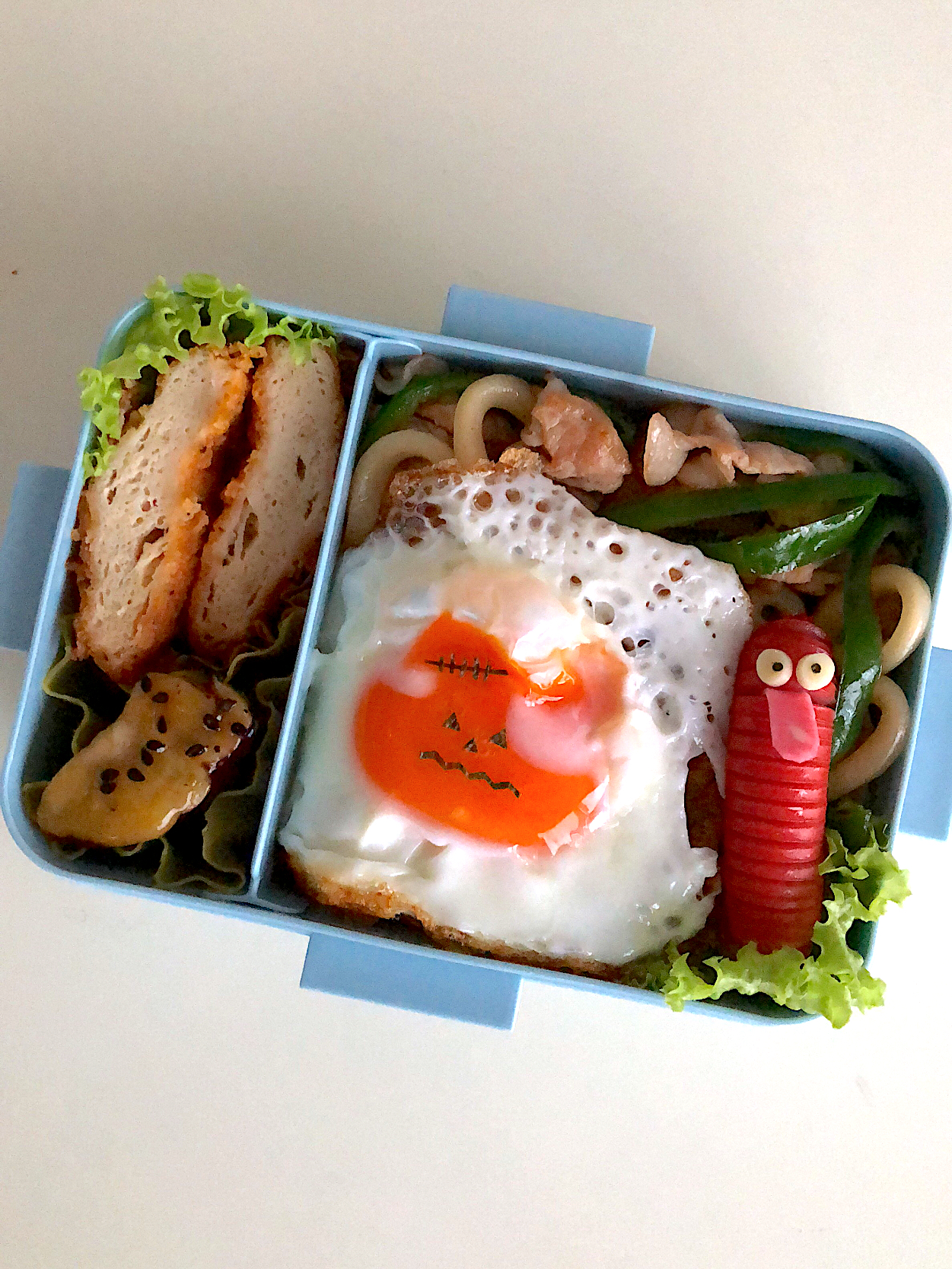 焼うどん弁当♪