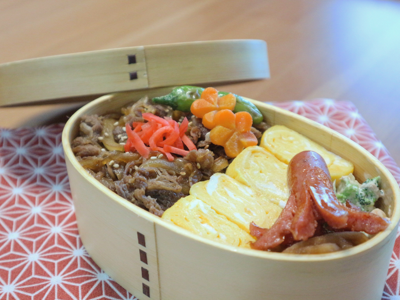 楽チンのっけ弁！牛丼弁当