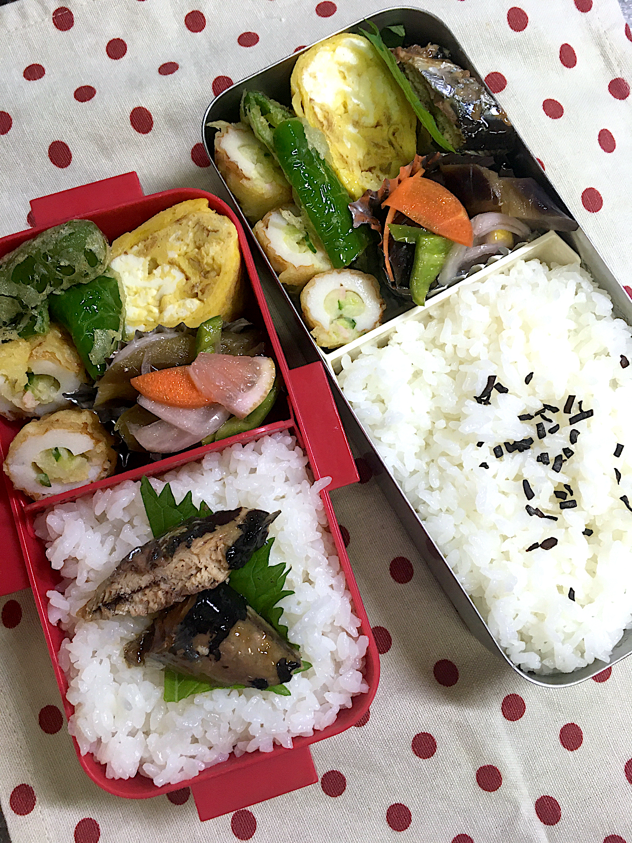 10月30日　週の中日弁当?