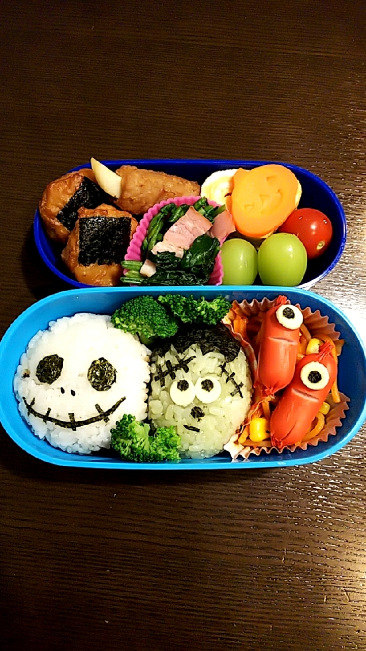 息子くん遠足弁当?