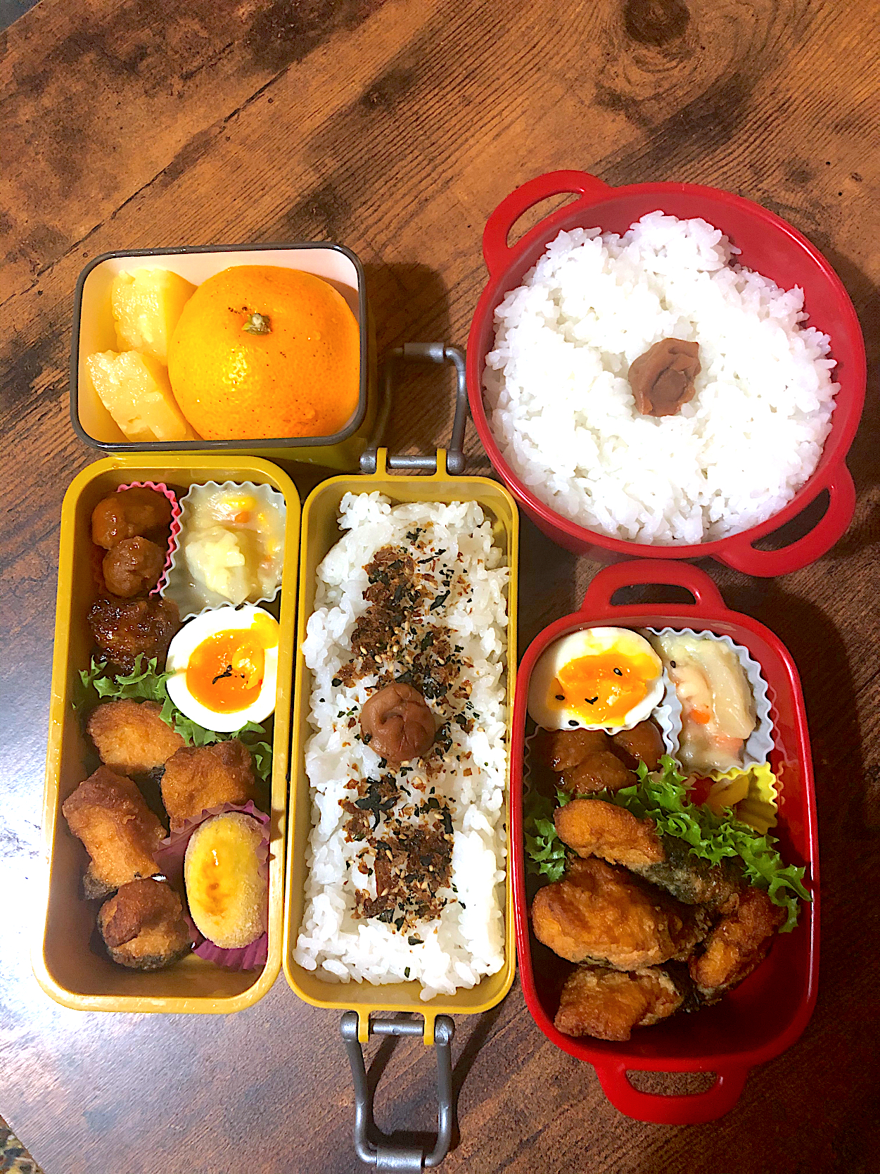 2019.10.30 息子・娘弁当⭐️