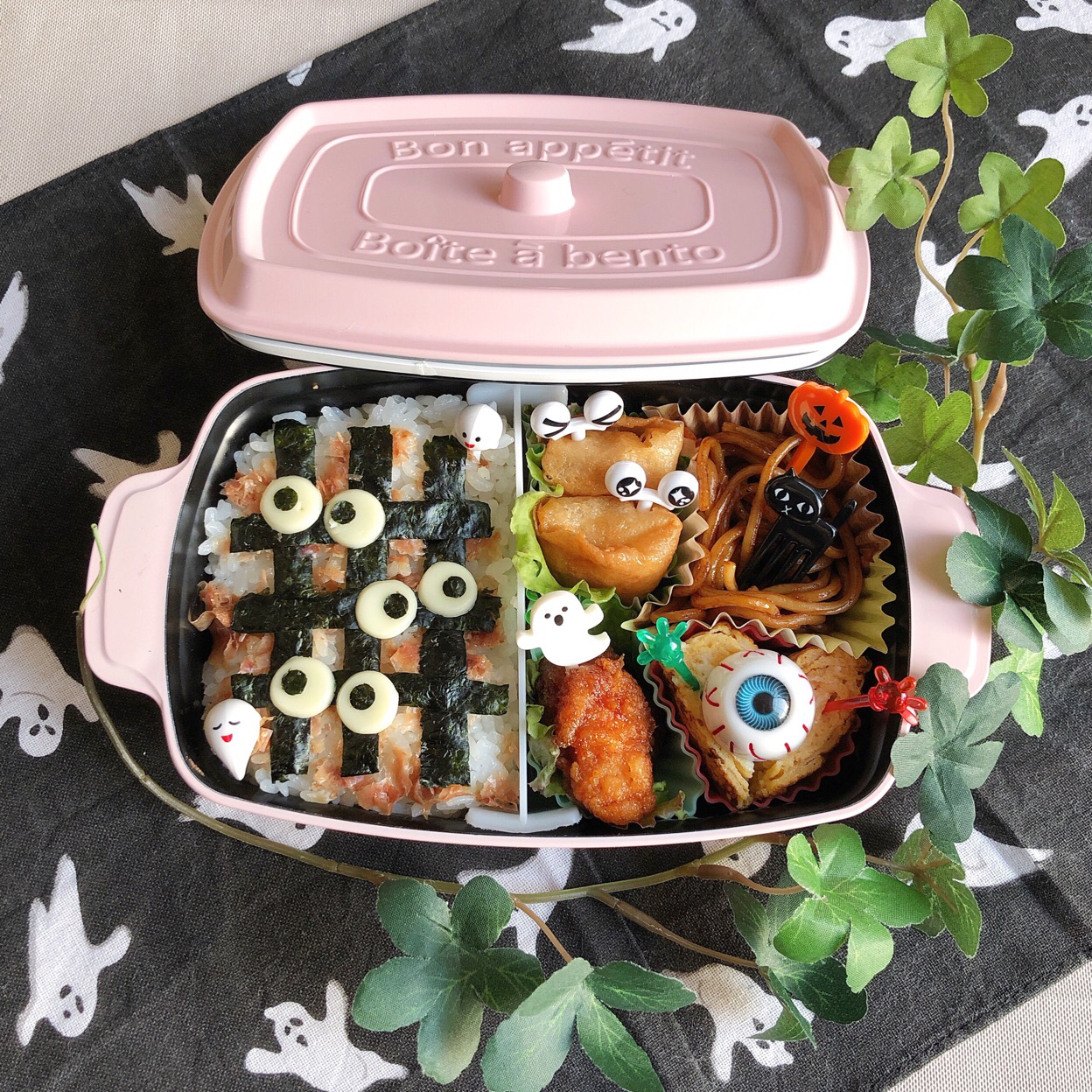 10/31❤︎Haqy Halloween?娘のお弁当❤︎