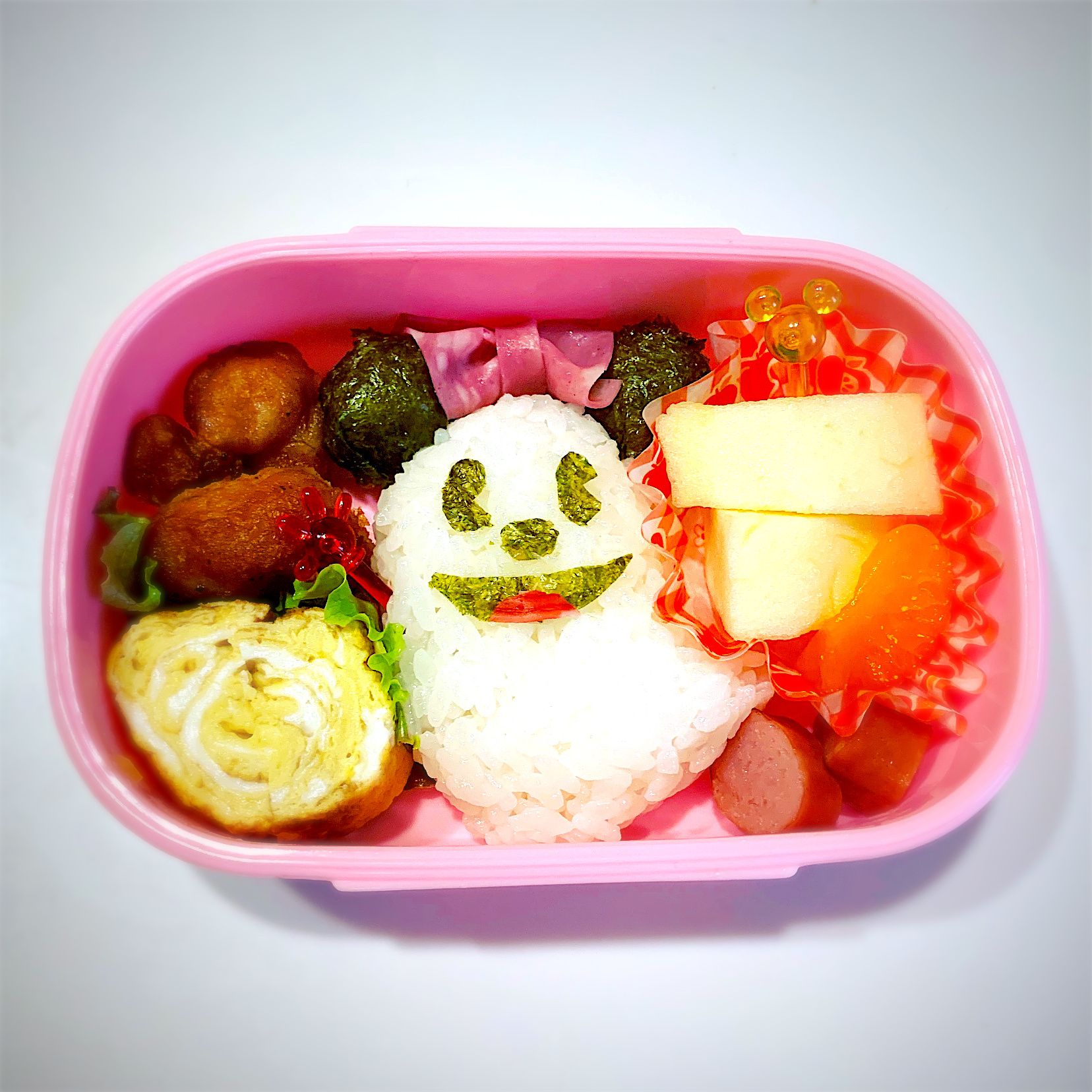 ハロウィンミッキー弁当?