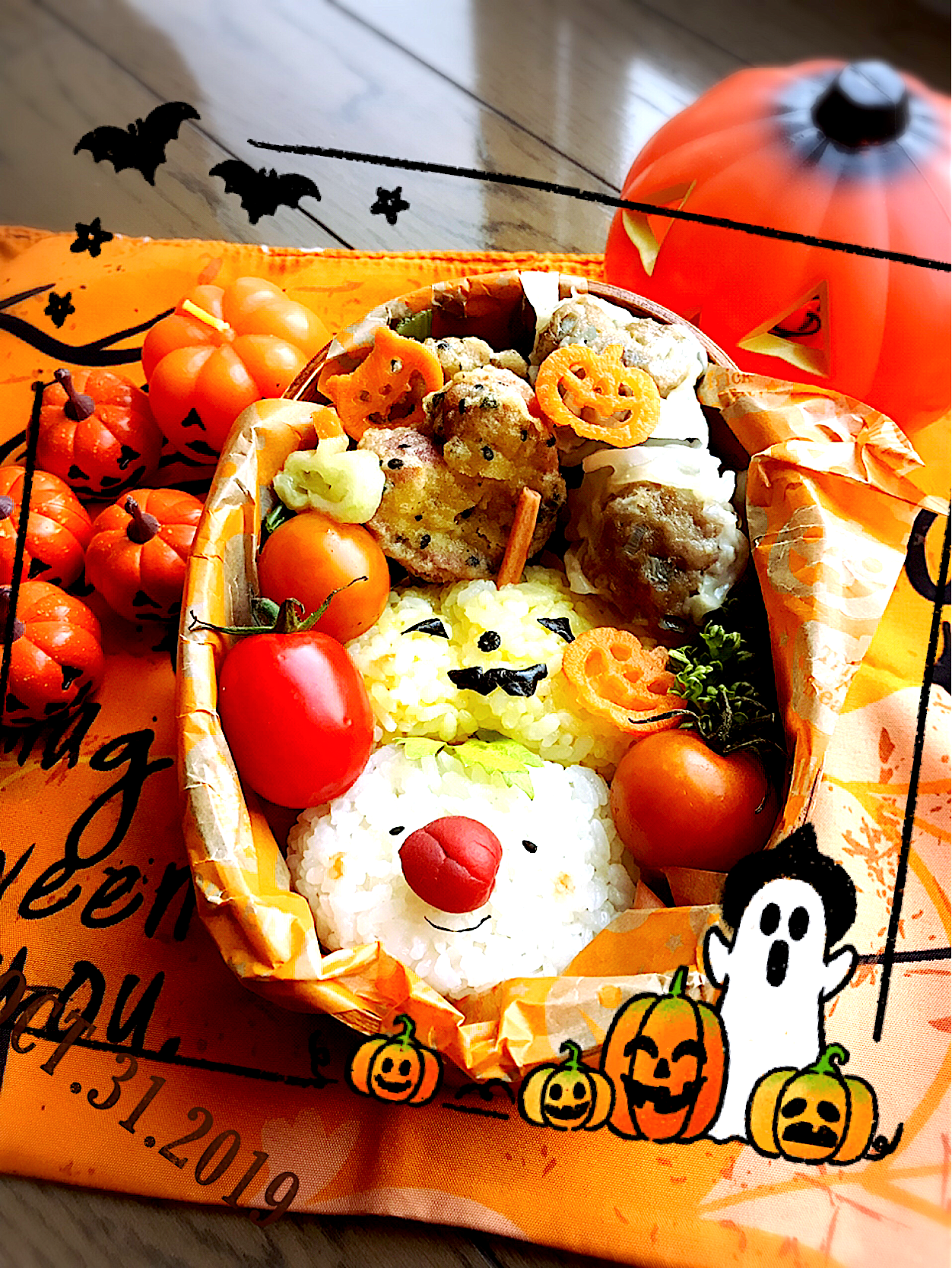 ハロウィン弁当?