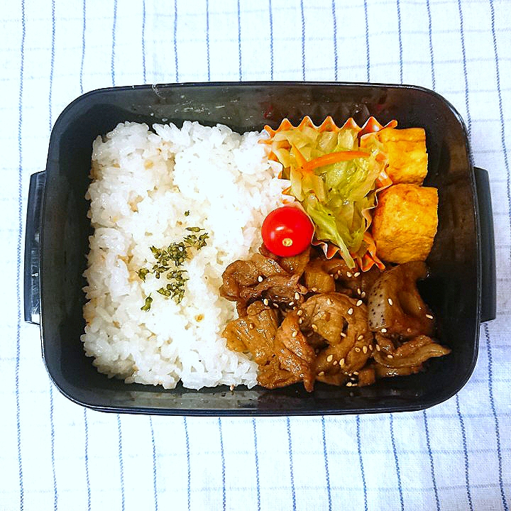 豚肉と蓮根の炒め煮弁当