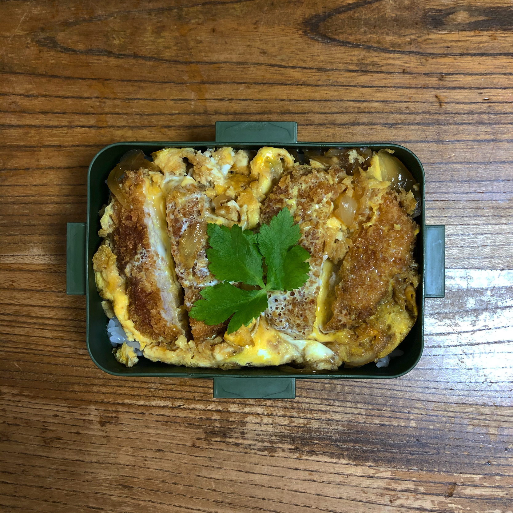 #カツ丼弁当