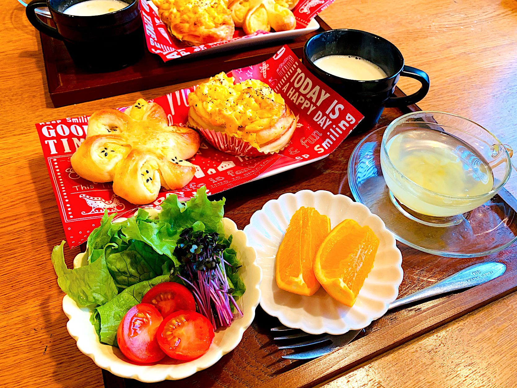 日曜日の朝ごパン?