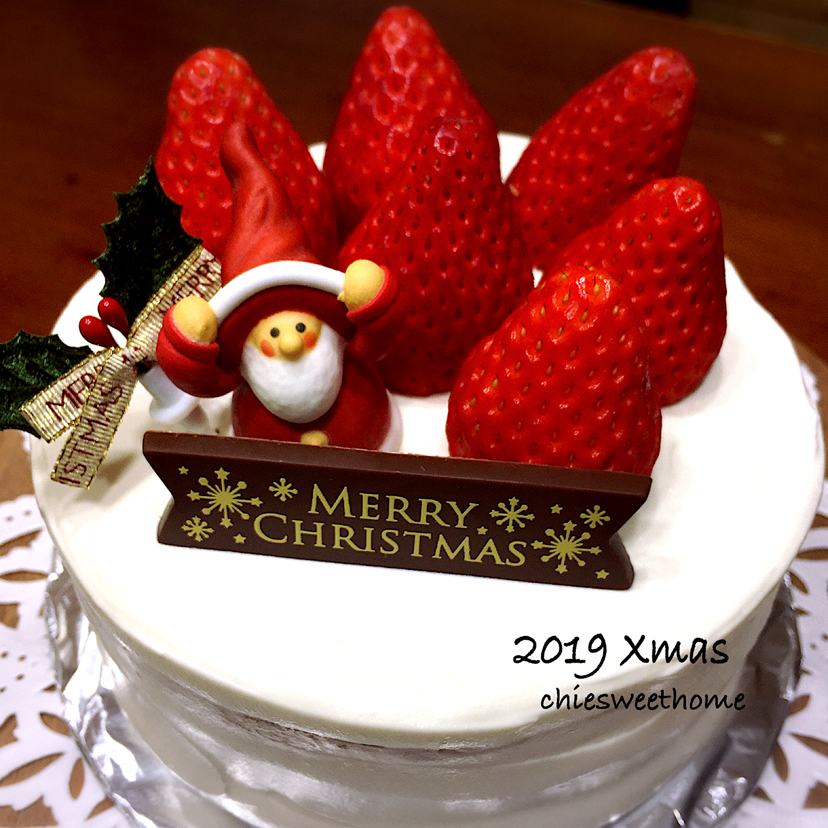 クリスマスケーキ2019