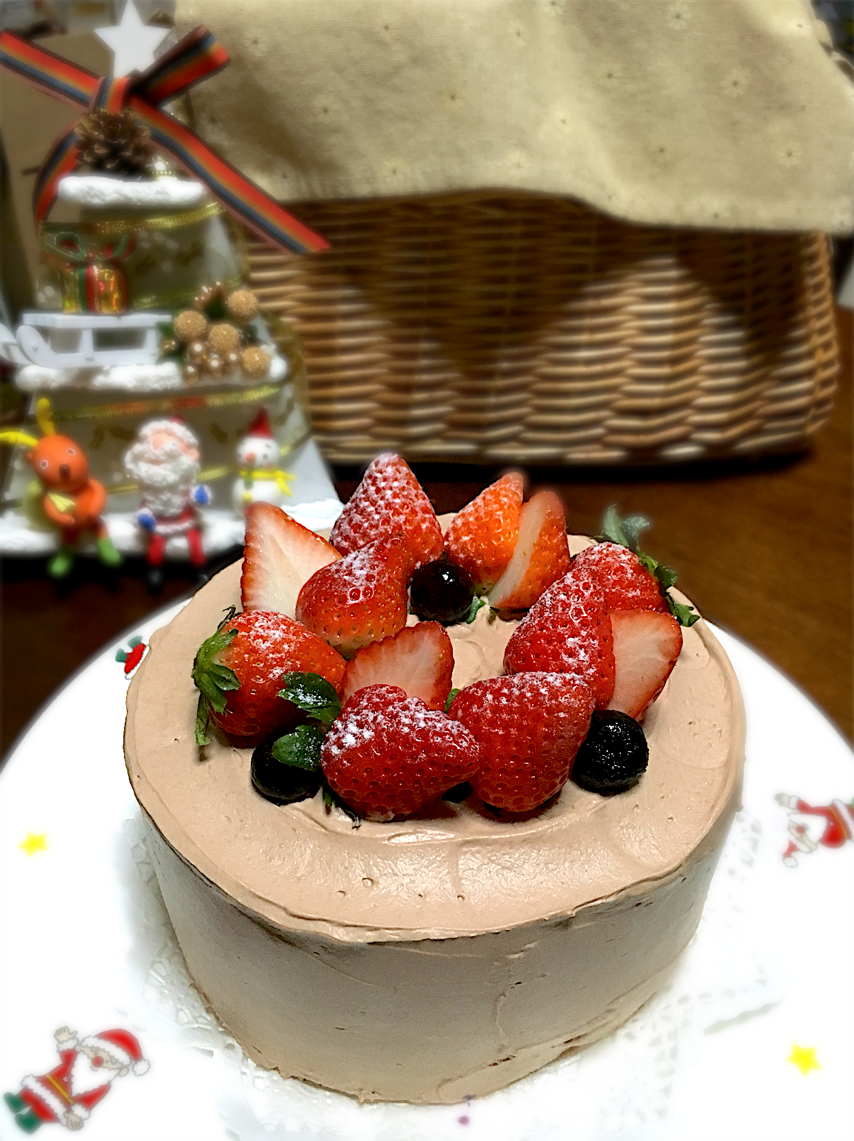 チョコレートクリスマスケーキ?