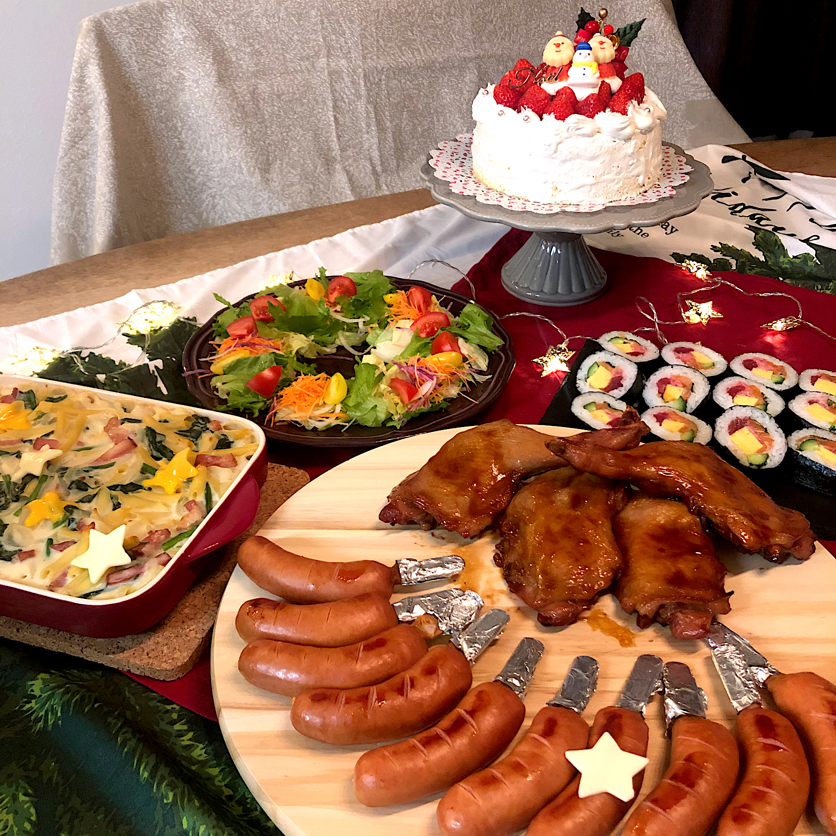 クリスマスイブの夜ご飯2019