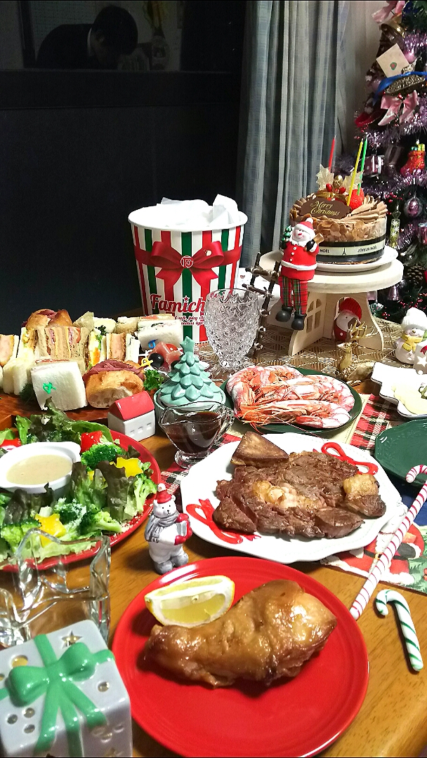 クリスマスパーティー料理?