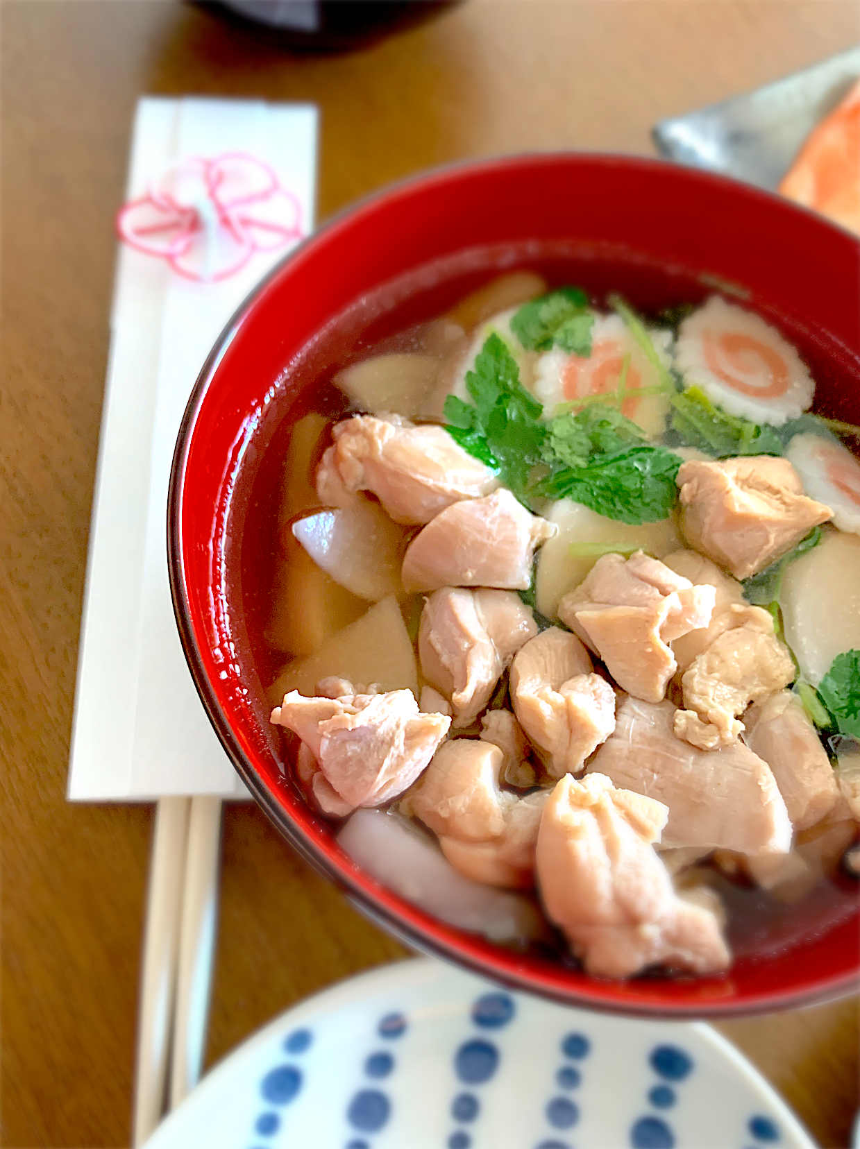 母の味☆鶏たっぷりお雑煮