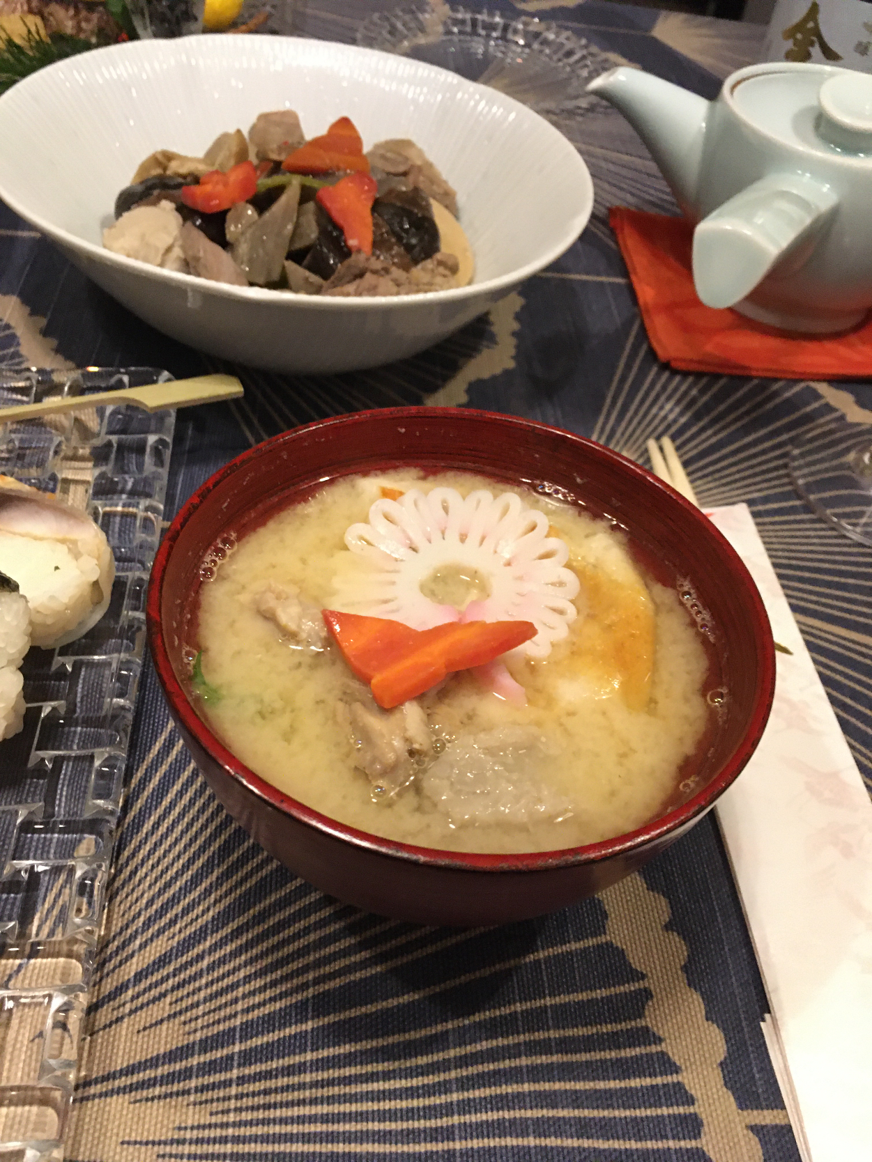 香川県の白味噌雑煮