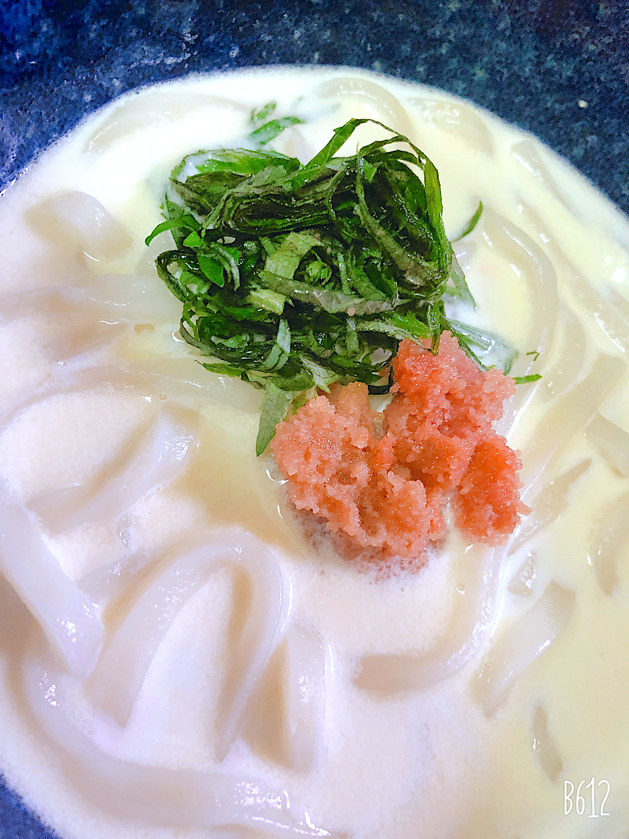 めんたいクリームうどん