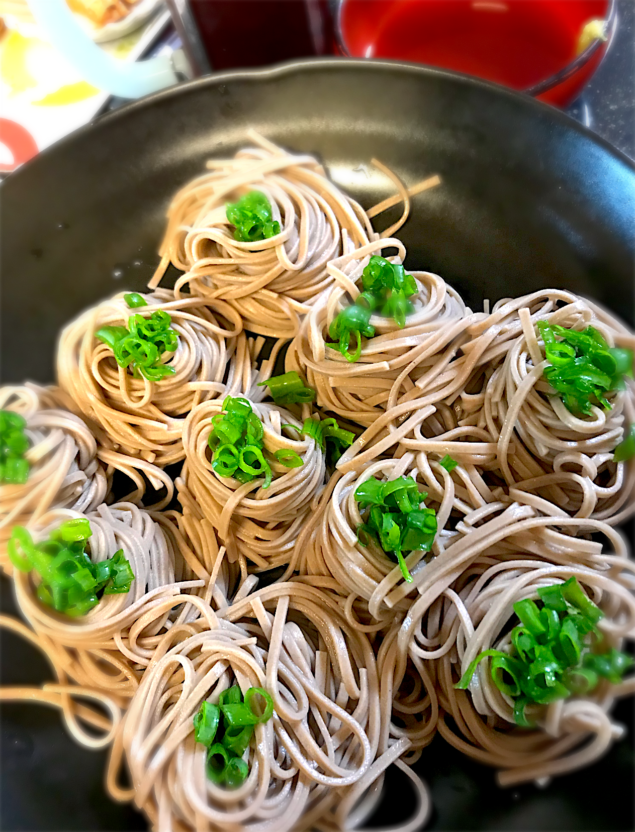 天ぷらのそばに蕎麦