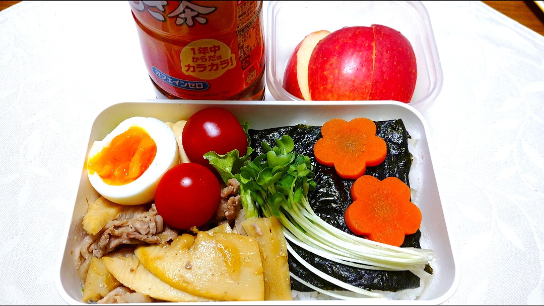 2/26のお弁当🍱
海苔弁当