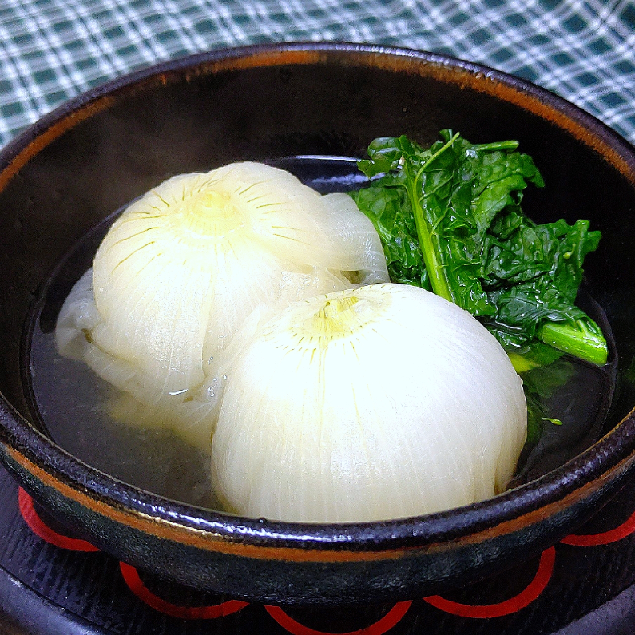 新玉葱のまるごと煮