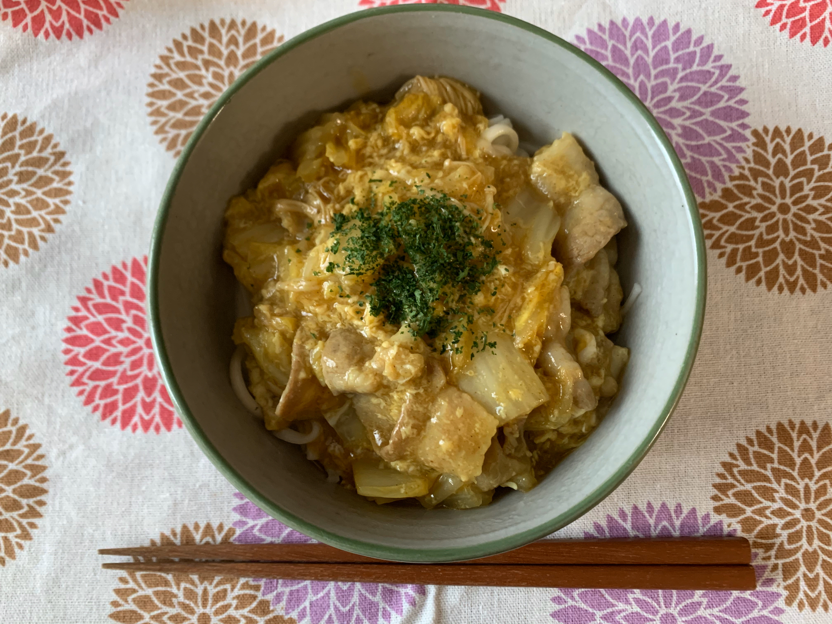 餡掛けカレーうどん