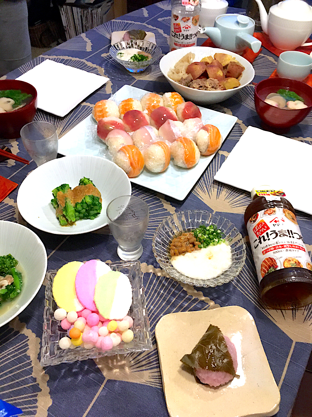 これうまつゆ！で納豆トロロと、肉じゃがで雛祭り、免疫力アップ