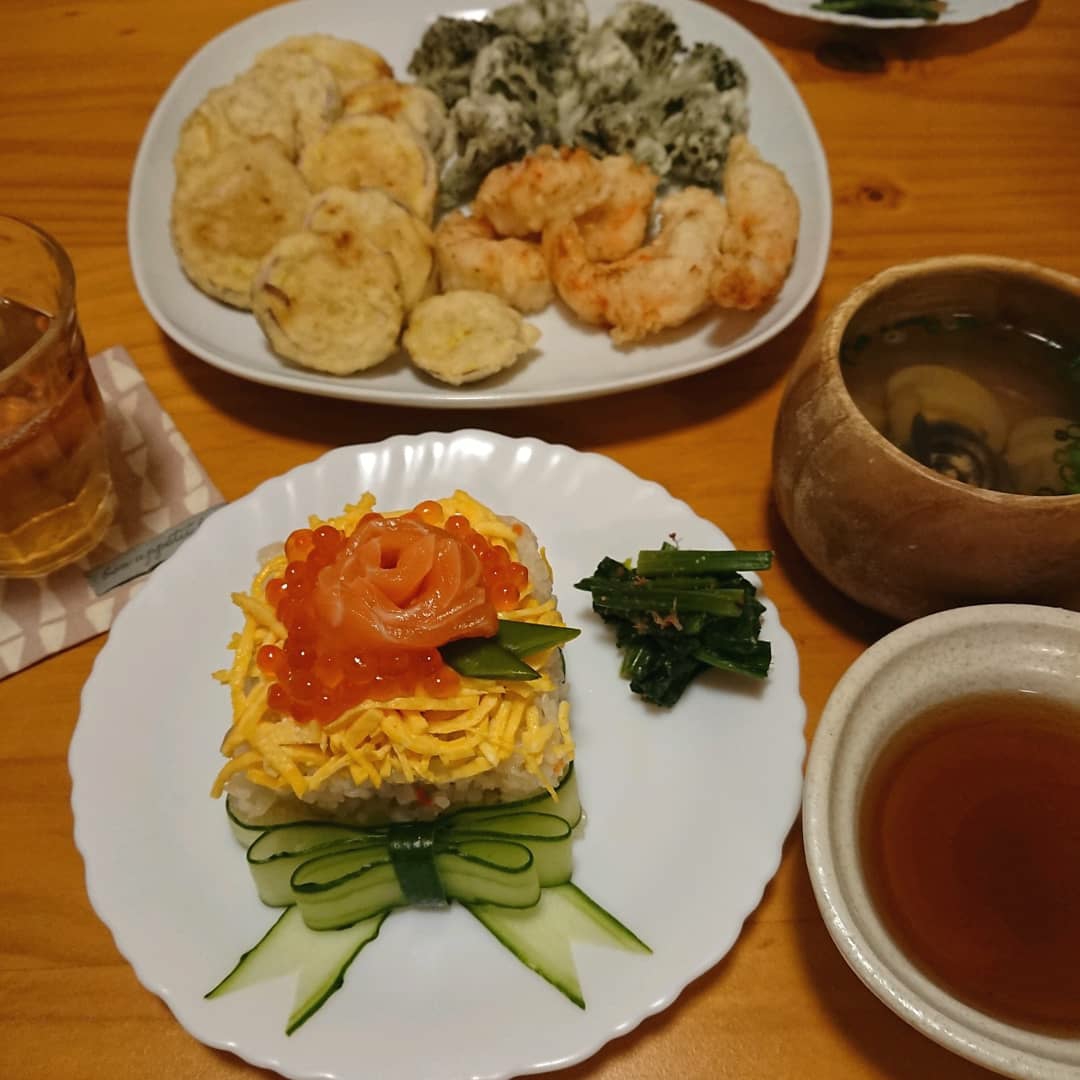 ひな祭りの晩ご飯