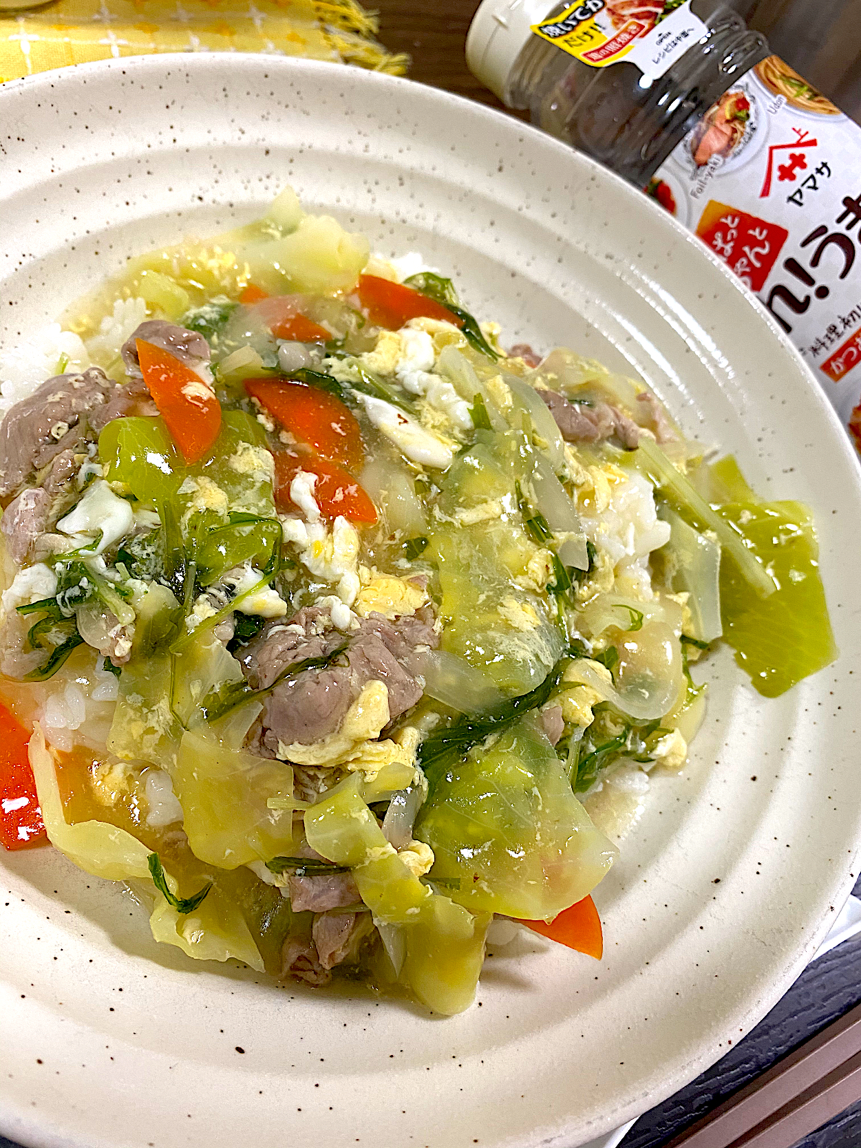 餡掛け丼