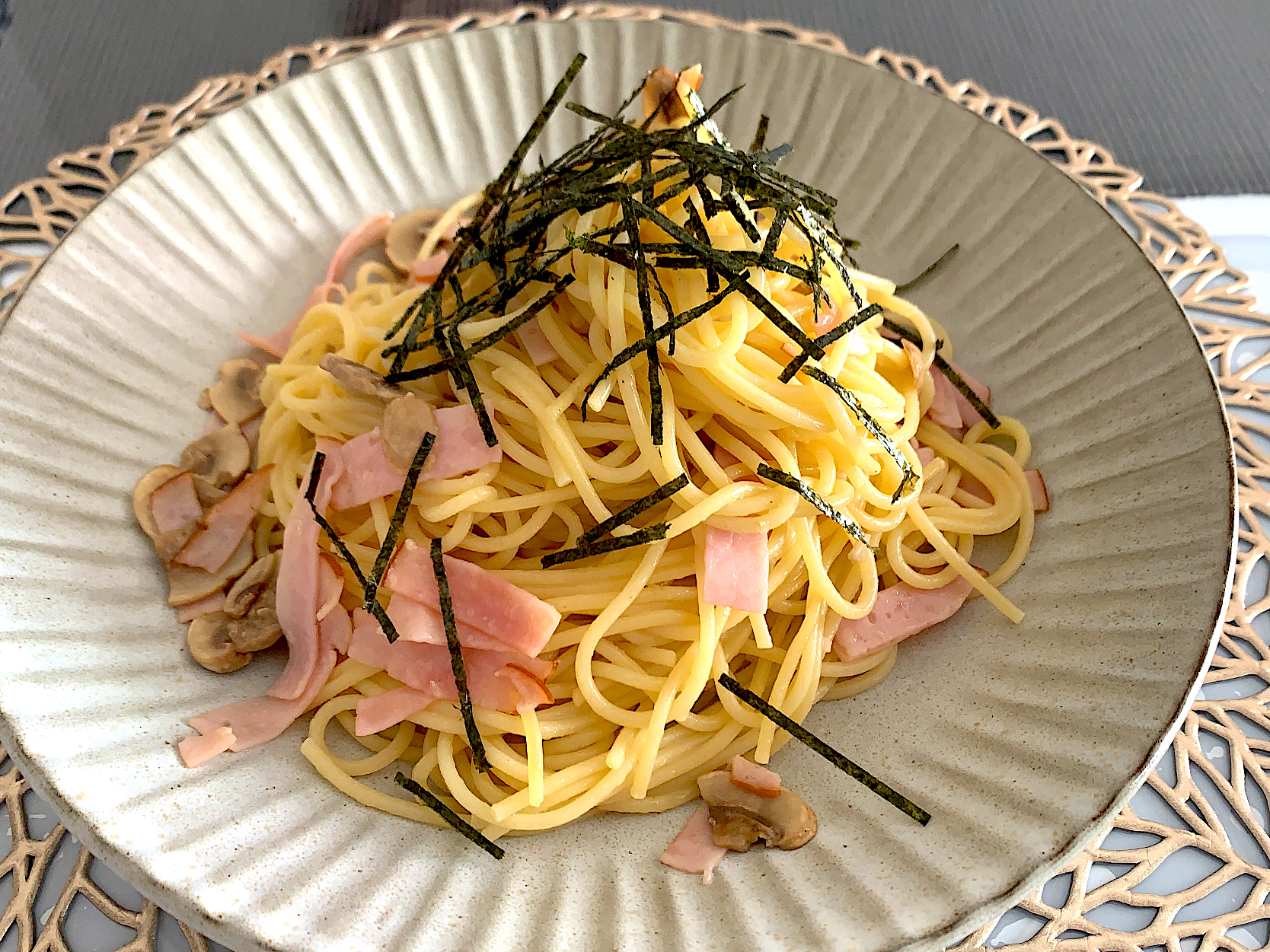 簡単和風パスタ