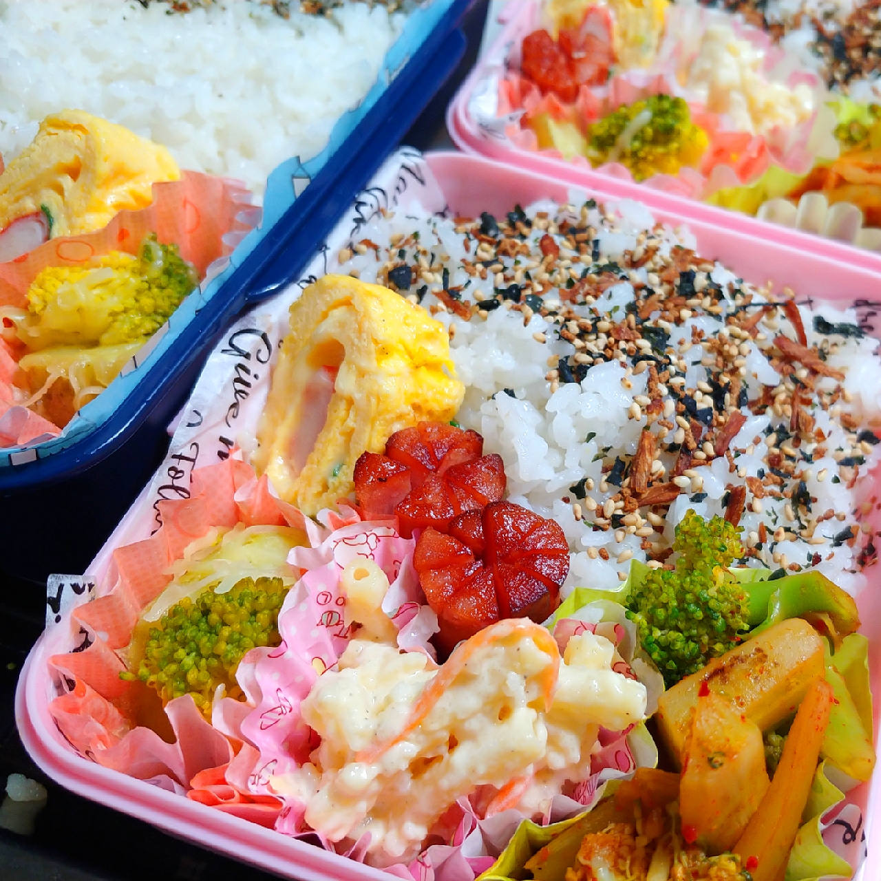 子供たち弁当