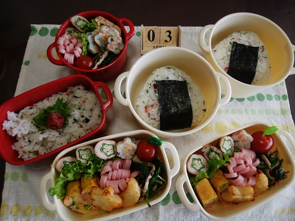 🍴息子達のゆる～い置き弁&🍱自分弁当