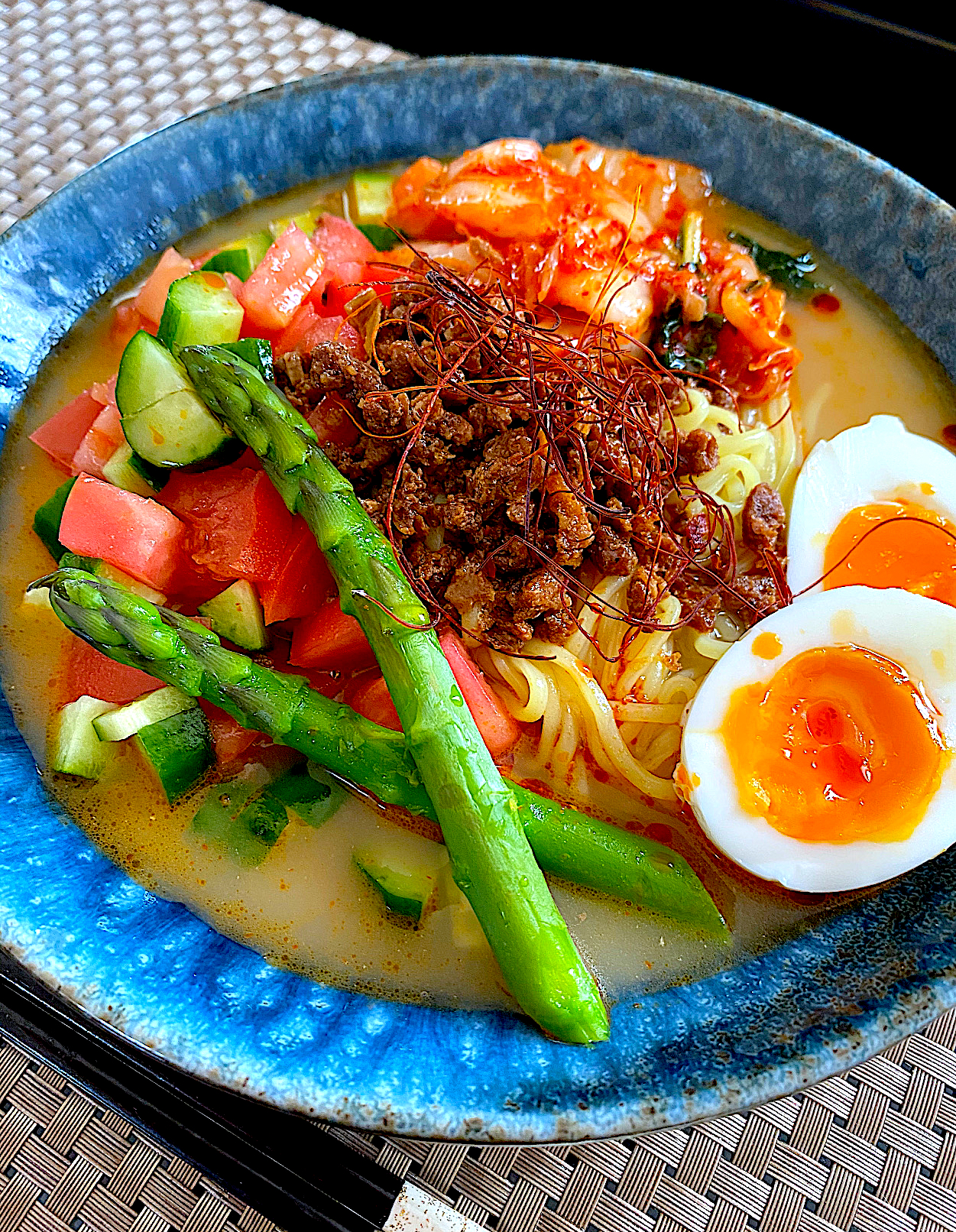 盛り盛り野菜の冷やし坦々麺