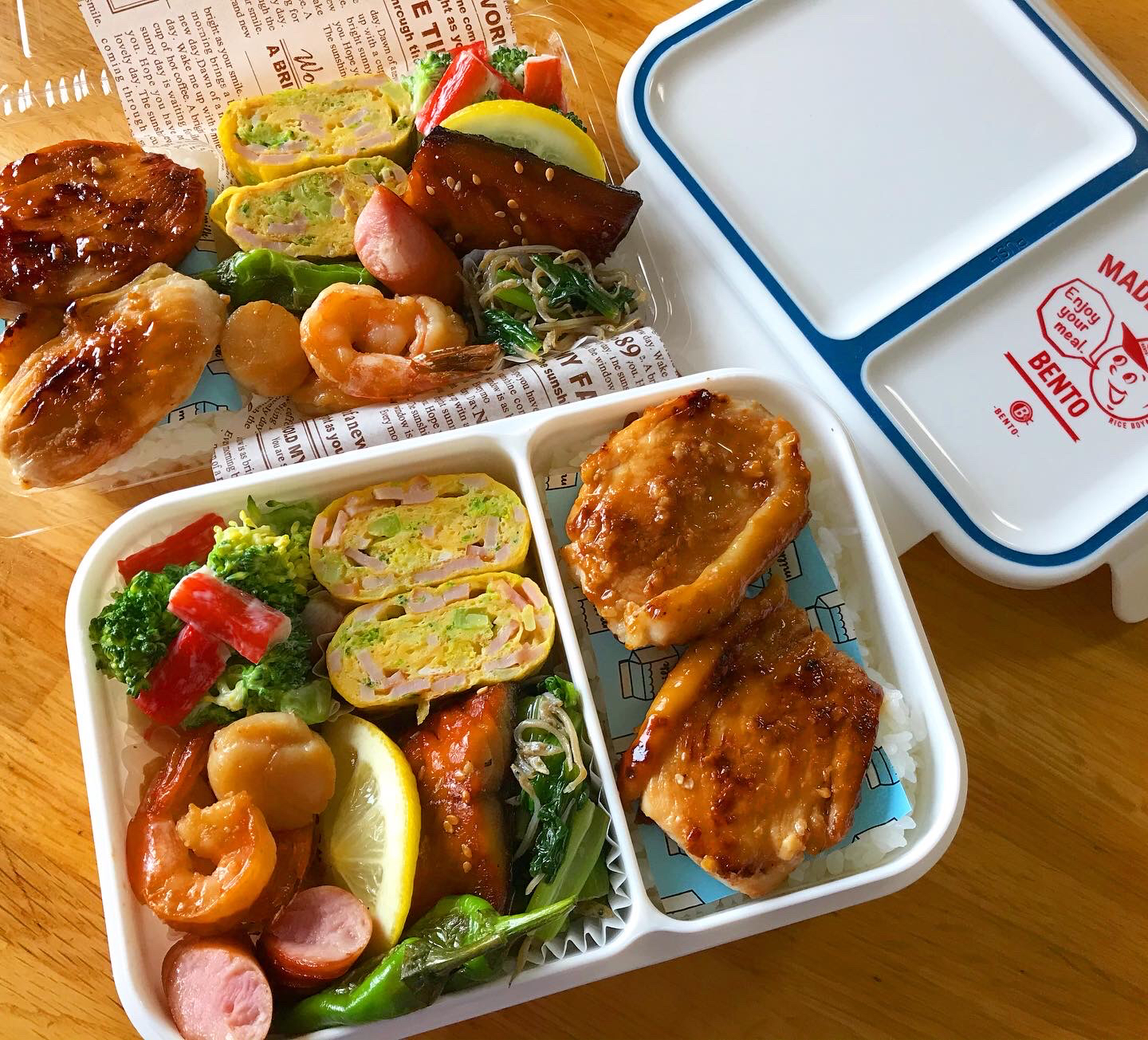 今日のお弁当