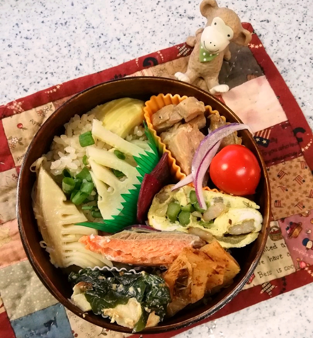 今日のお弁当😊