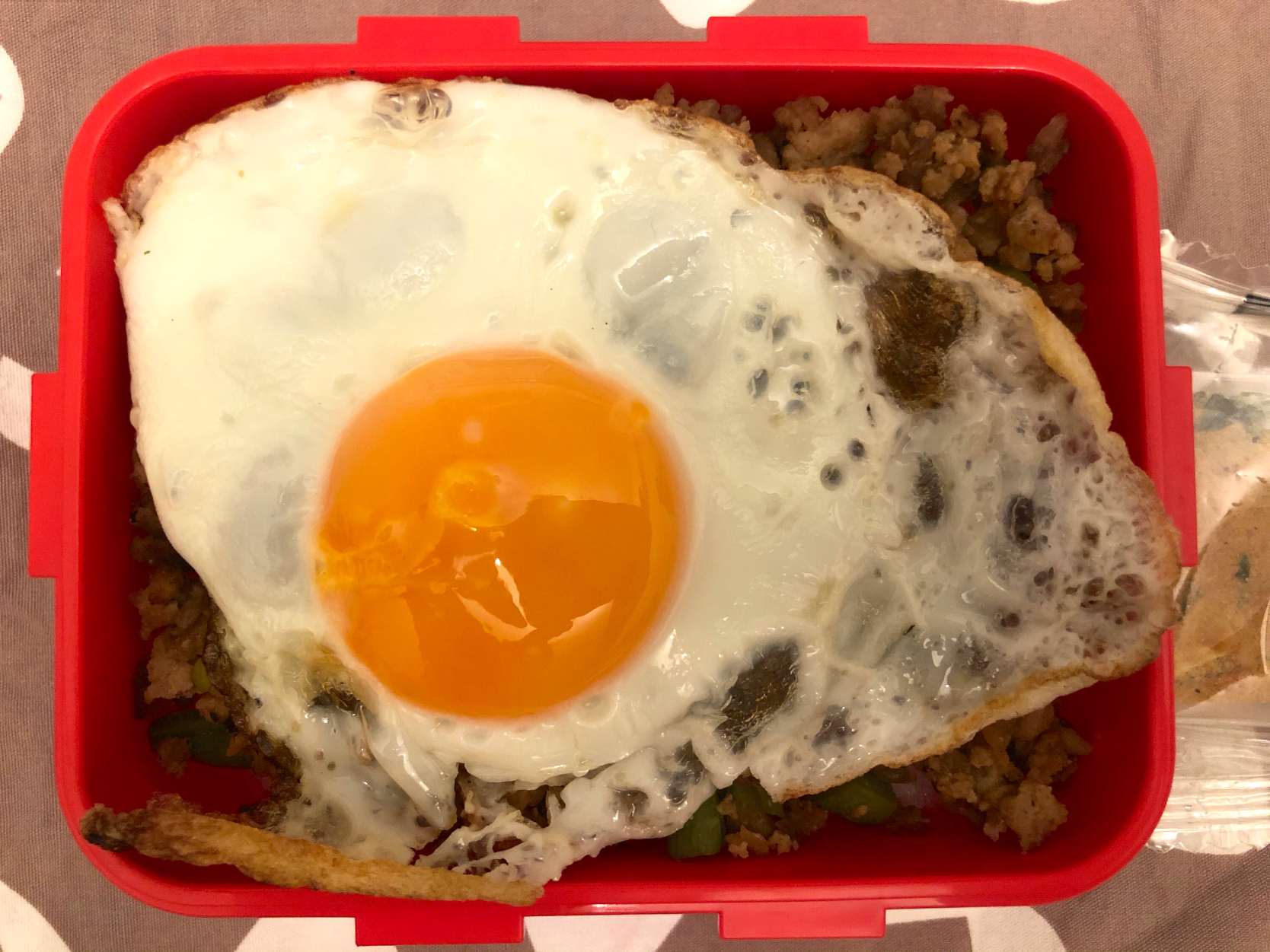 ガパオ風ライス弁当