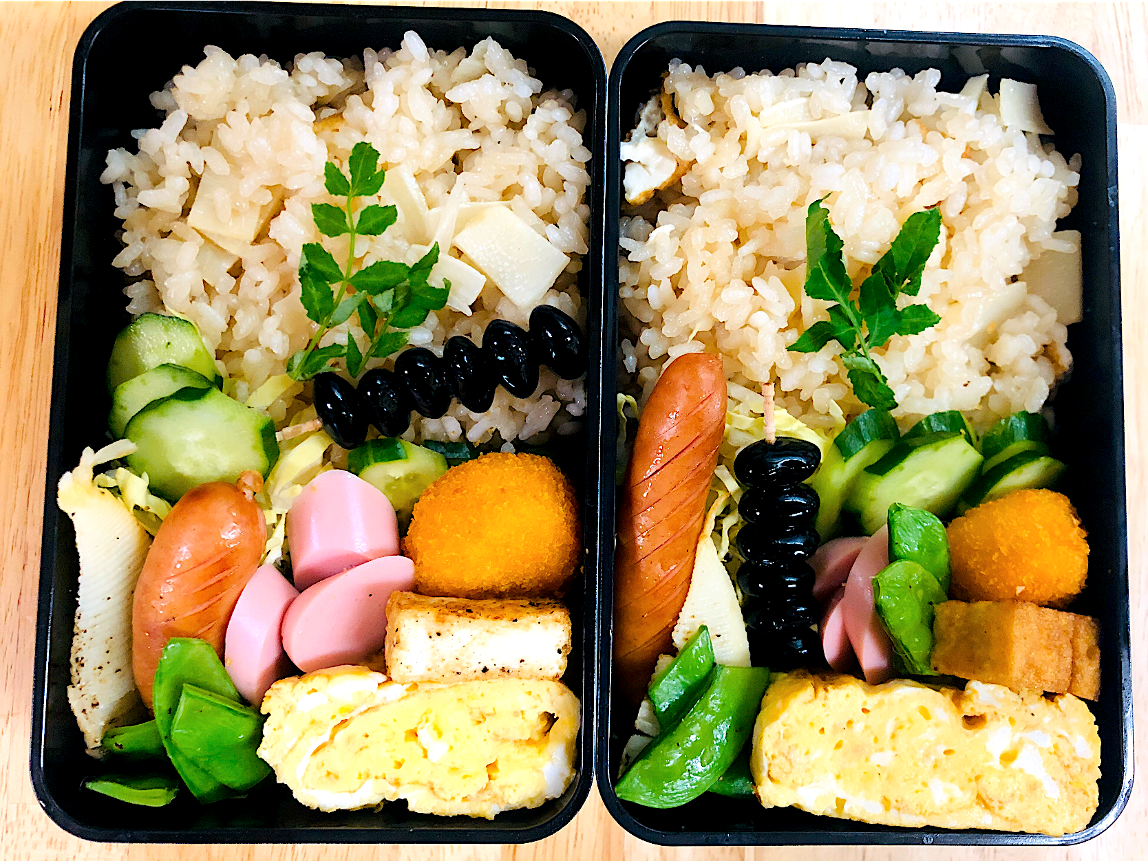 たけのこ弁当ランチ