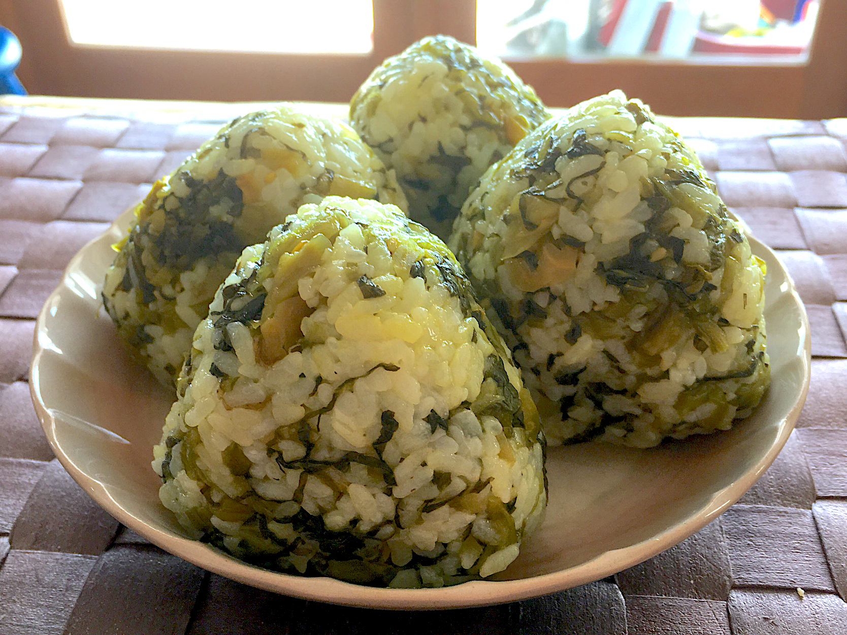 高菜のおにぎり🍙