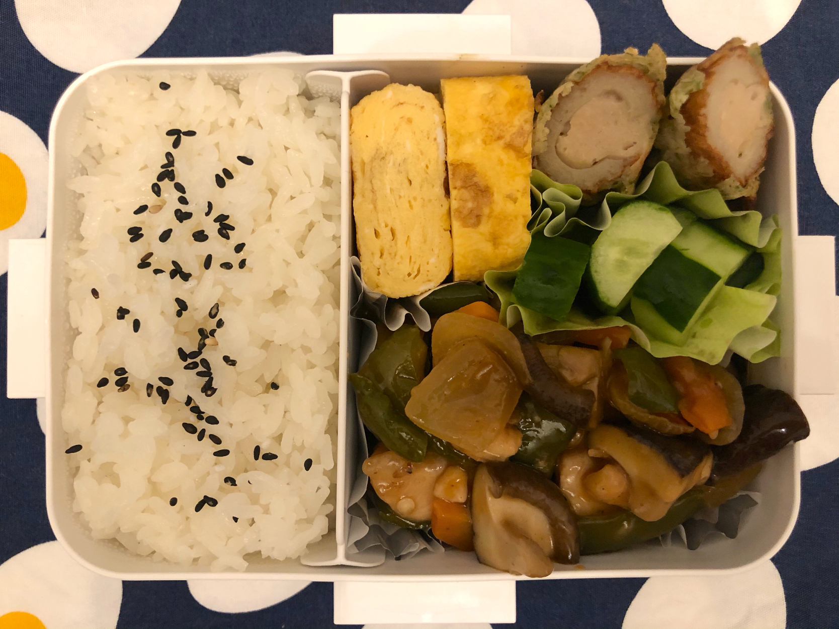 酢鶏弁当