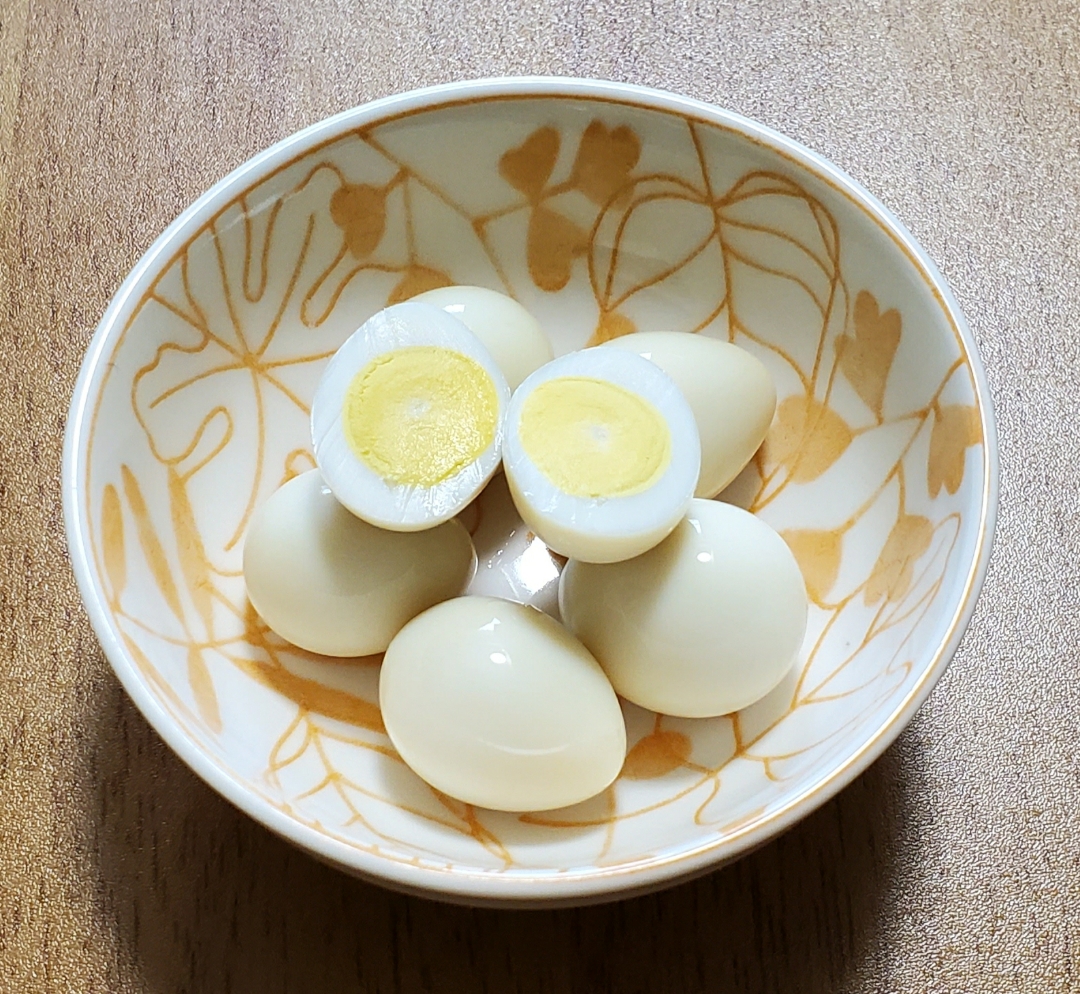 うずらの卵の味玉子