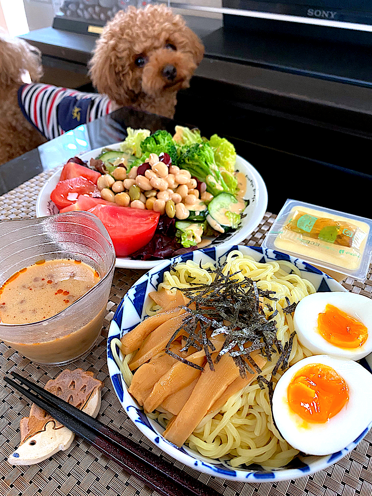 ざるラーメン😋