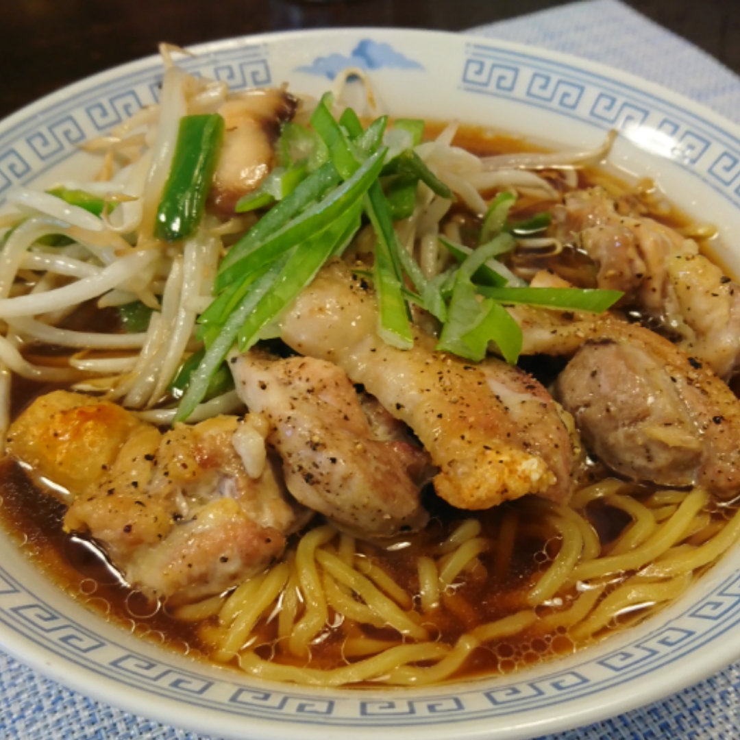 醤油ラーメン(^o^)