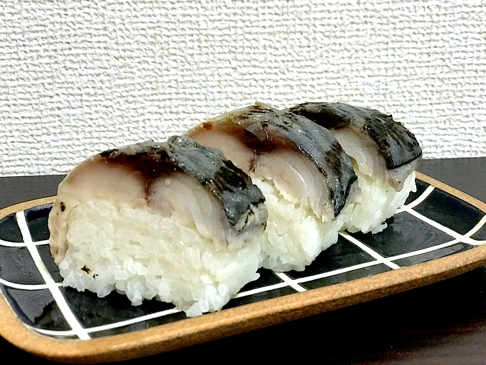 炙りしめ鯖の鯖寿司🐟