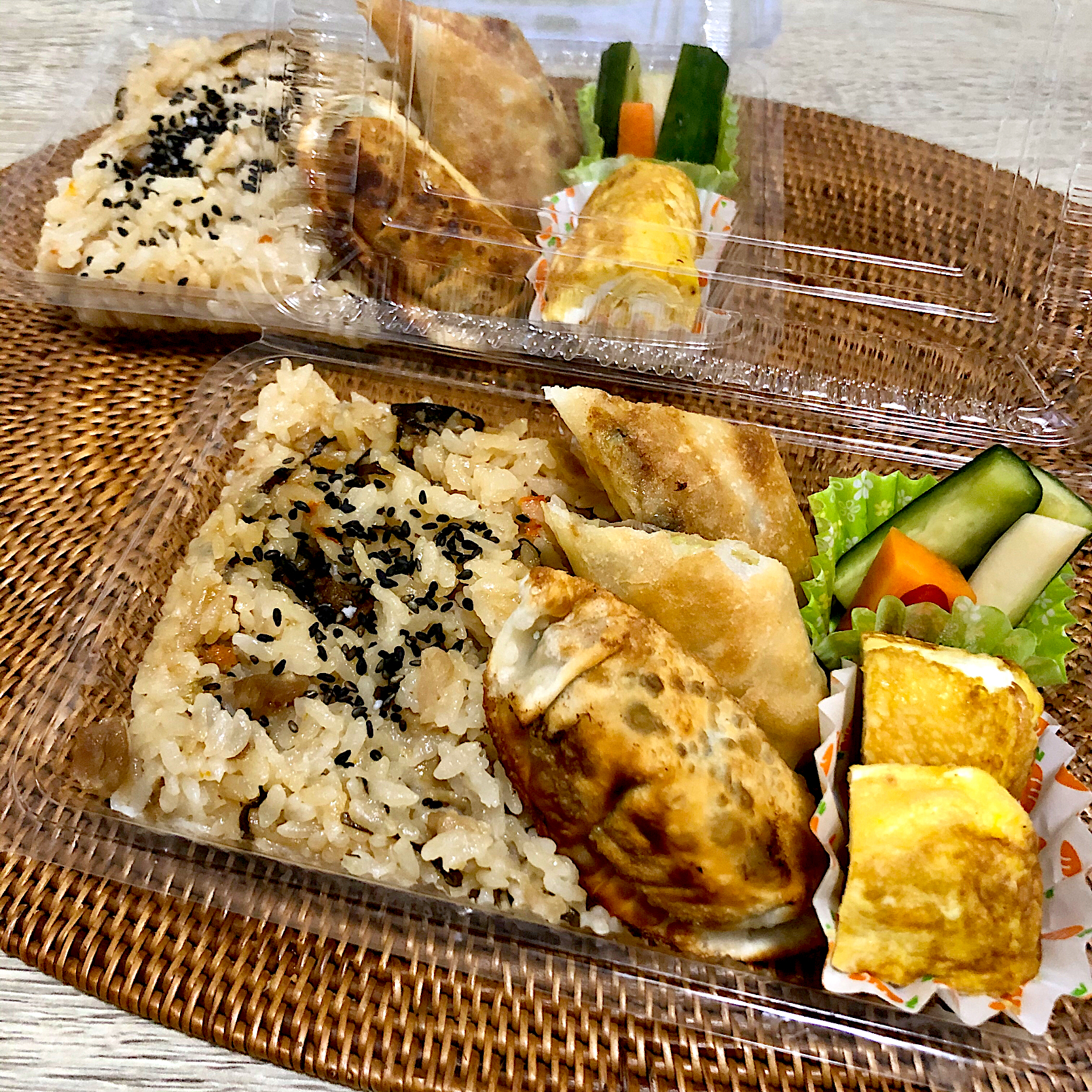 両親への茶色いお弁当…